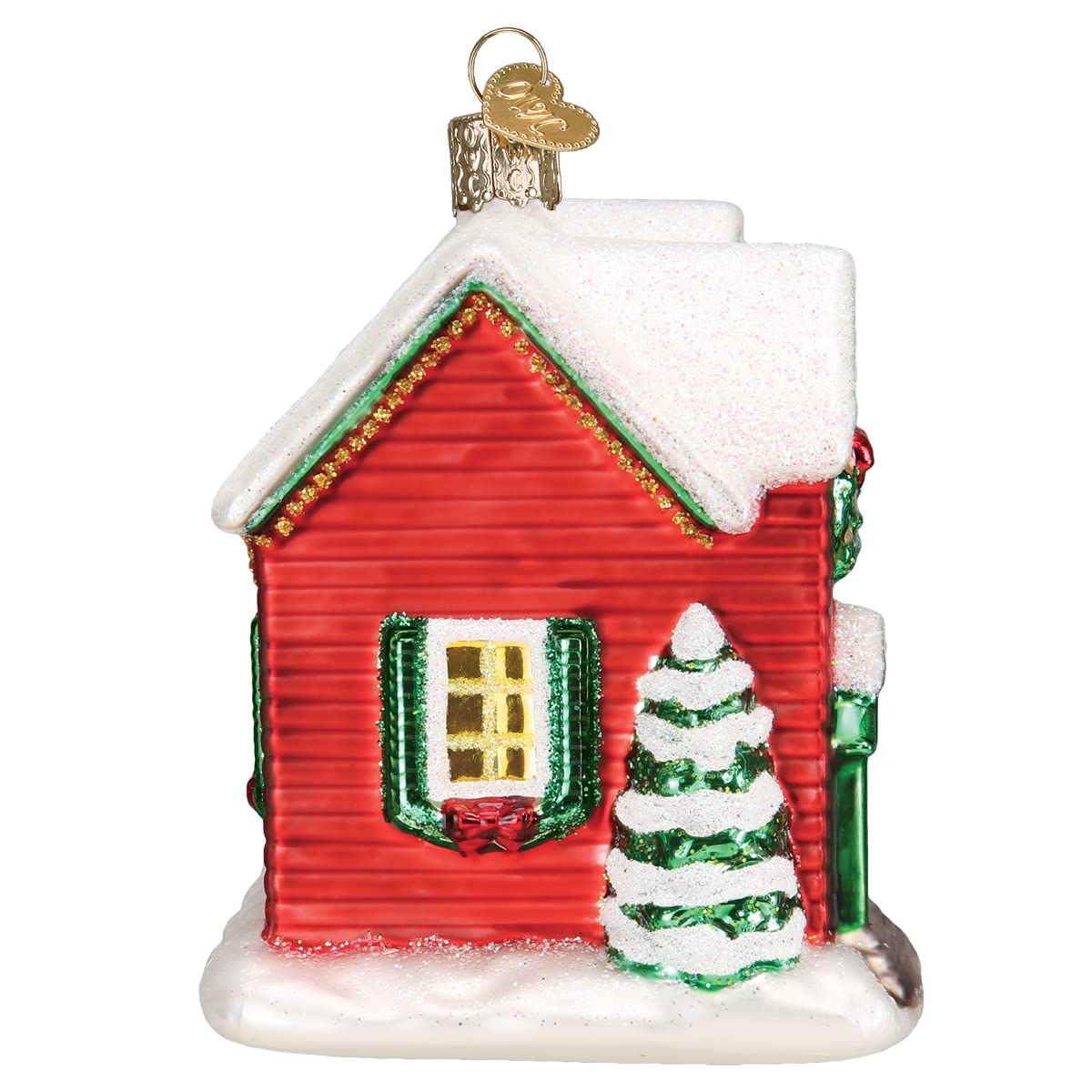 Amazon.com: Old World Christmas You're Home! Glass Blown Ornament
